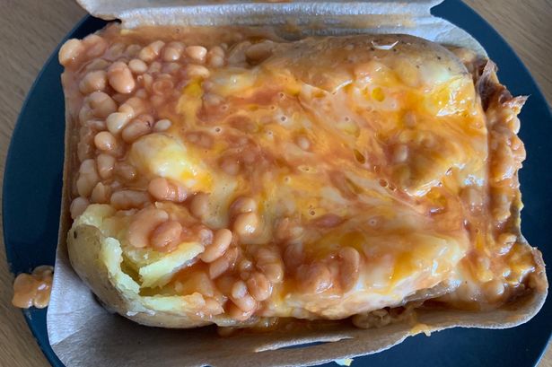 We tried a jacket potato and parched peas from Preston’s famous Hot Potato Tram – it was incredible