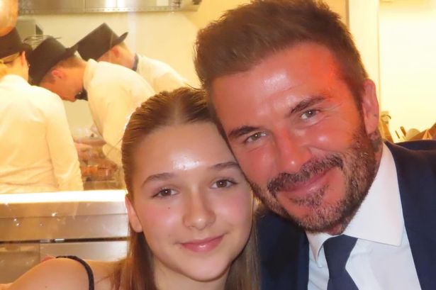 David Beckham shows off pancake making skills as he leads stars celebrating Shrove Tuesday 