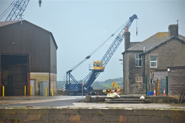 A broken sea gate is putting ‘200 jobs at risk at a huge Lancaster port – as row with Environment Agency continues