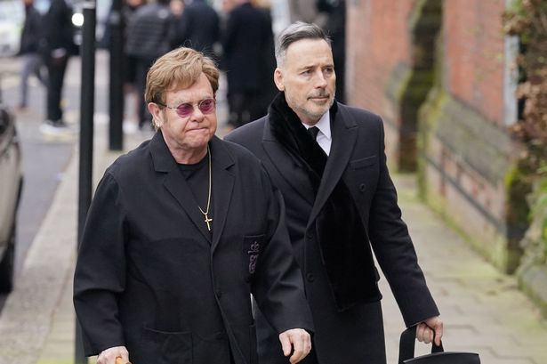 Elton John ‘moved congregation to tears’ with ‘special send-off’ to Kate Garraway’s husband Derek Draper