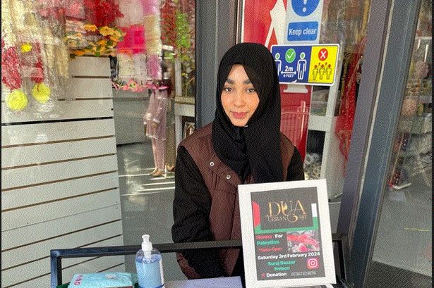 Pendle schoolgirl, 12, raises £350 for victims of Gaza conflict with henna art