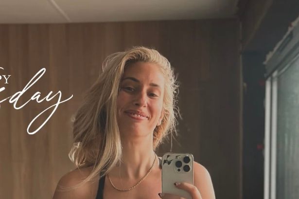 ‘Proud’ Stacey Solomon shows off taut abs as she celebrates gym milestone