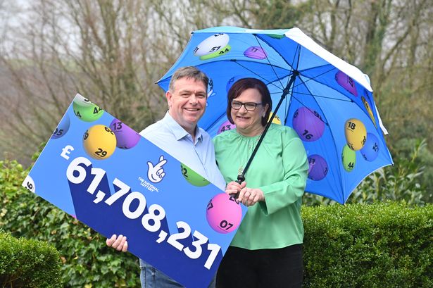 EuroMillions winner’s ex-husband says ‘she can donate some to me’ after hitting £61m jackpot