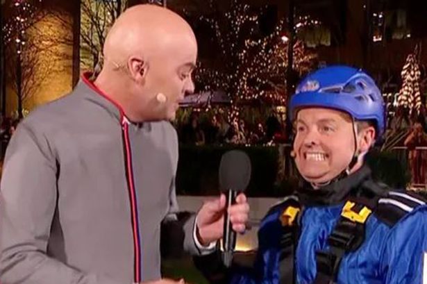 Dec Donnelly in agony after accident during scary Saturday Night Takeaway challenge