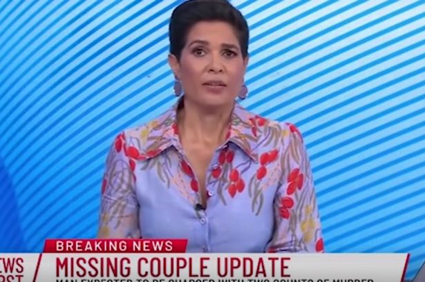 TV star in tears as she announces colleague’s alleged ‘murder by ex-boyfriend’ live on air