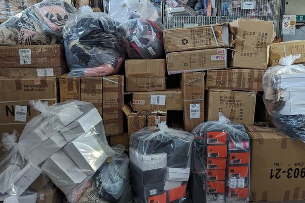 Fake Nike, Adidas and Hugo Boss items among £50k haul seized in Lancashire raid