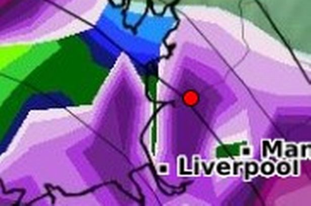 Weather maps show snow blitzing Lancashire on Friday as ‘colder Arctic air’ sweeps in