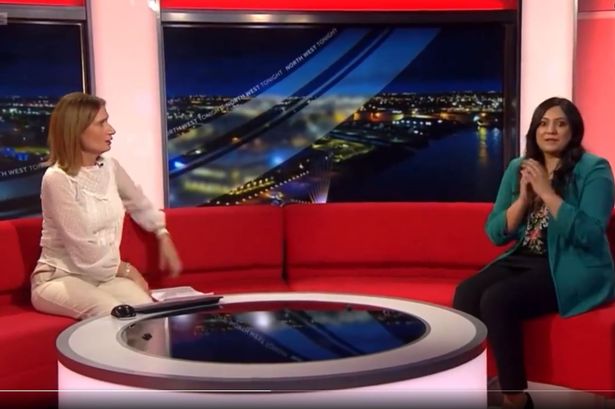 BBC North West Tonight presenters in hysterics after huge gaffe live on-air