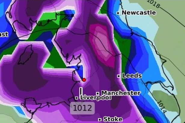 Lancashire weather maps show exact date 250-mile wall of snow will arrive