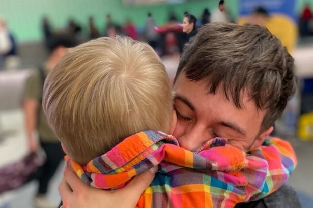 Tom Daley emotionally welcomed home by son Robbie, 6, after securing Paris Olympics place