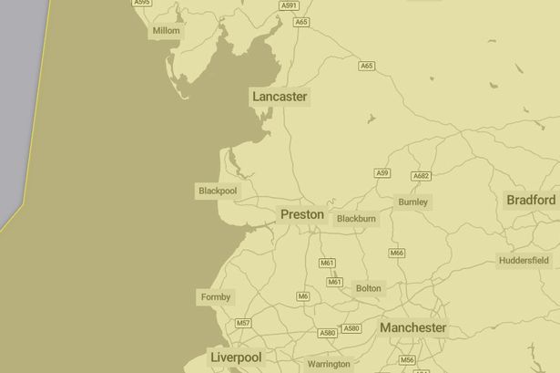 Met Office hits Lancashire and Cumbria with 27-hour rain warning this weekend and says flooding ‘likely’