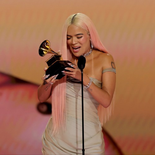 ‘I hope this is the first of so many!’: Karol G made history with her first-ever Grammy win