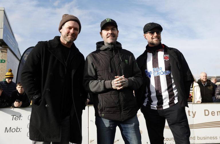 Boyzone attend Chorley FA Trophy tie against Solihull Moors