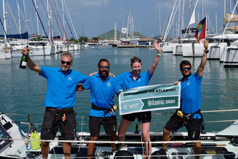 Lancashire woman becomes first to complete Atlantic Dash