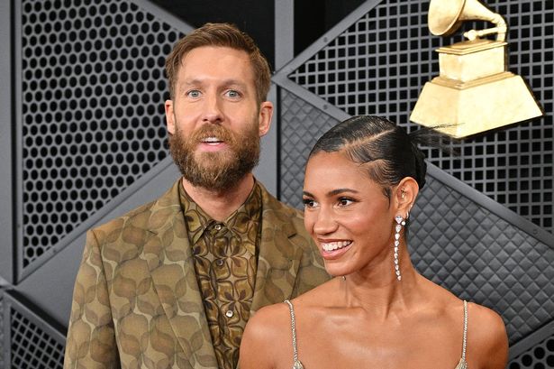 Vick Hope forced to deny pregnancy speculation after attending Grammys with Calvin Harris