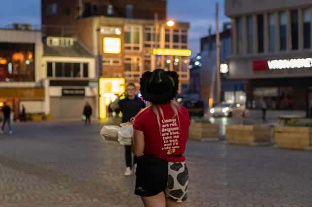 Reclaiming the streets on one of the toughest nights for women in Blackpool