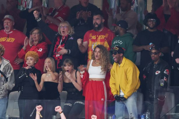 Inside Taylor Swift’s £1.4m Super Bowl suite with boyfriend Travis Kelce’s family