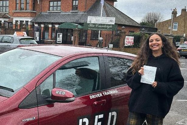 Little Mix’s Jade Thirlwall, 31, passes driving test but fans spot hilarious error