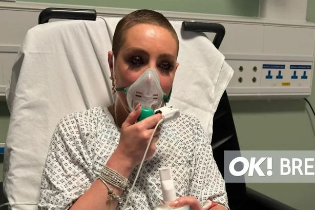 Amy Dowden rushed to hospital as family race to be by her side