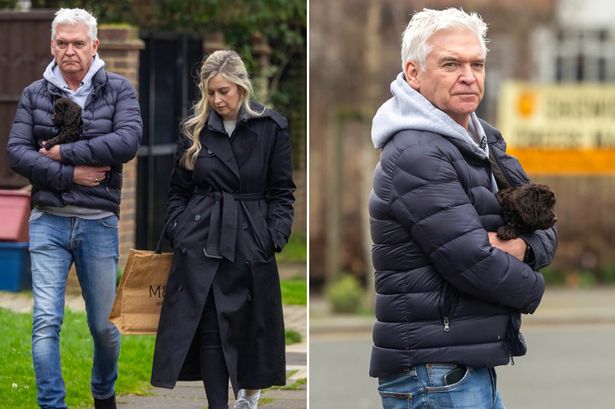 Phillip Schofield seen for first time with daughter Molly after signing NDA over affair