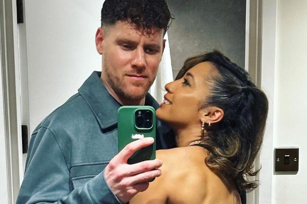 BBC Strictly’s Karen Hauer looks loved-up in steamy clinch with rugby star new boyfriend