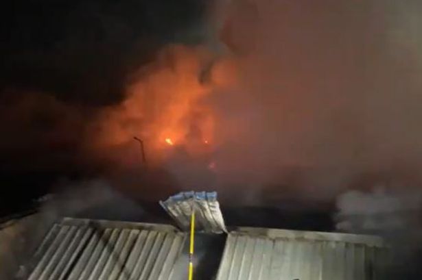 Blackburn fire investigation launched after huge blaze and ‘explosions’ destroy units at furniture firm