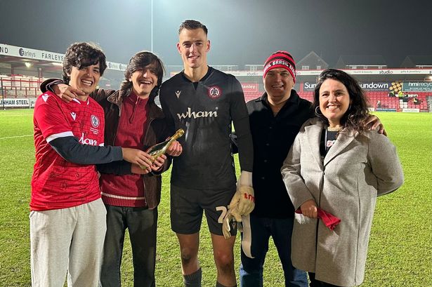 Football fan travels 6,000 miles from Brazil… to watch his beloved Accrington Stanley FC