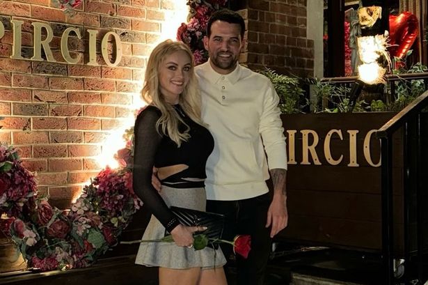 Coronation Street’s Katie McGlynn cosies up to TOWIE star boyfriend Ricky Rayment on date night