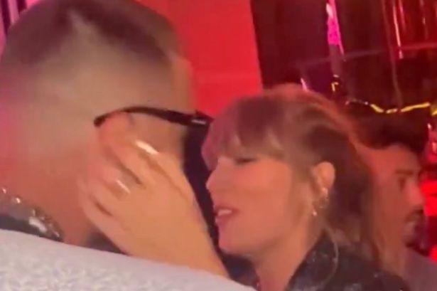 Inside Taylor Swift’s wild Super Bowl afterparty as she kisses Travis Kelce to her own song