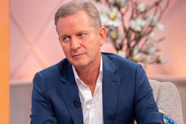 Jeremy Kyle, 58, crying with laughter as he takes newborn for first trip to beach