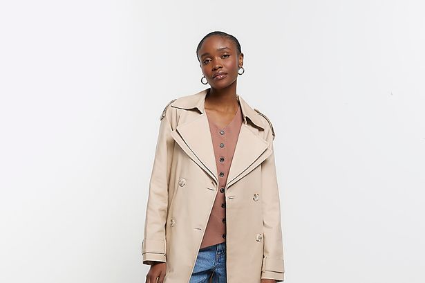 River Island releases ‘elegant’ trench coat and it looks identical to £4,430 designer version