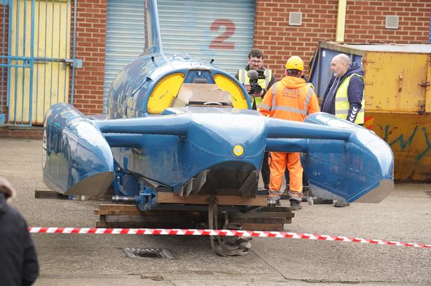 Donald Campbell’s Bluebird begins journey to its Lake District ‘spiritual home’