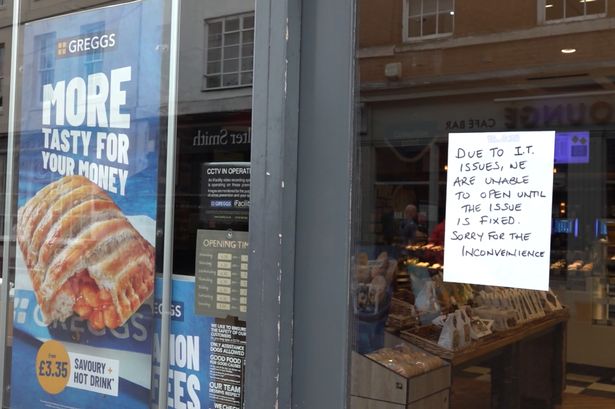 Greggs stores forced to close as technical issue halts payments