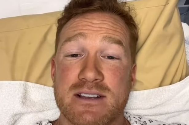 Greg Rutherford shares clip of routine which caused serious injury and forced Dancing On Ice exit