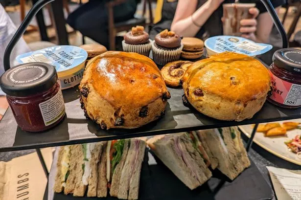 I took my mum for a £10 M&S Mother’s Day afternoon tea, and couldn’t believe what I was seeing