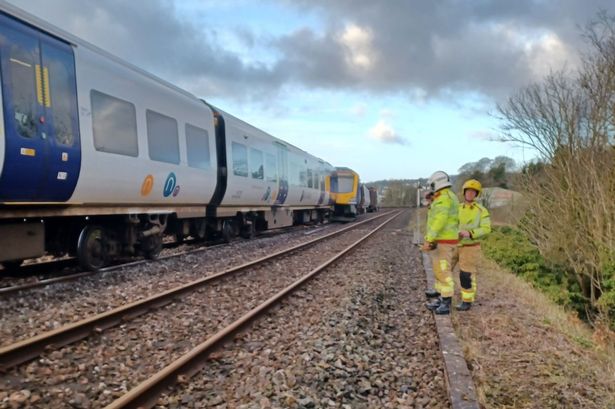 Train derails near Grange-over-Sands leaving lines between Barrow and Lancaster blocked with major disruption to last all day