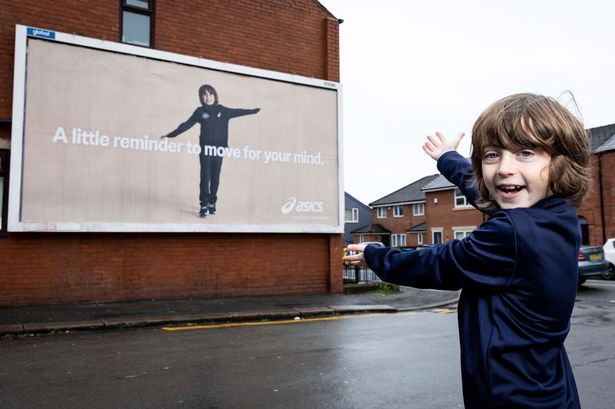 Boy, 8, is ‘world’s youngest exercise influencer’ and even has his own billboard