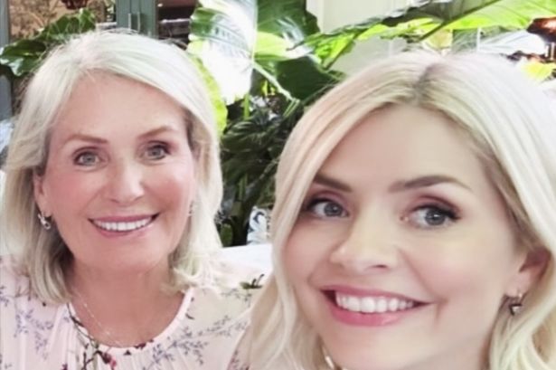 Dancing on Ice host Holly Willoughby shares rare snap with mum and fans can’t get over her beauty