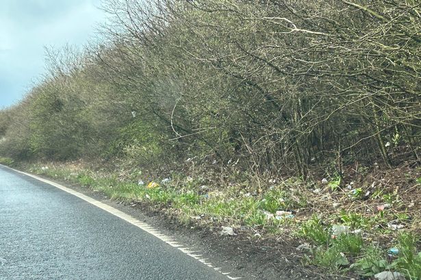 Litter on the M65 still hasn’t been removed after two months – it wouldn’t happen on the M6