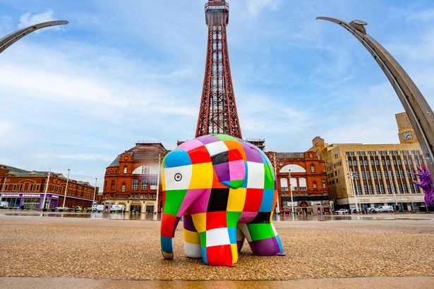 Large Elmer sculptures to line Blackpool streets next month for free family trail