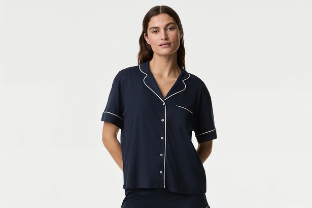 These new-in £25 M&S pyjamas are a great alternative to Eberjey’s luxury £145 sleep co-ord