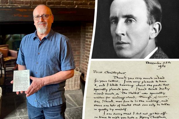 J.R.R Tolkien’s letter to young Lancashire fan set to fetch £10k