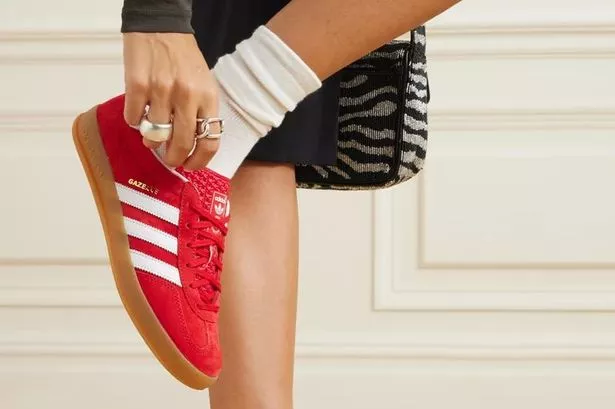 Gigi Hadid steps out in trending red Adidas trainers – here’s how to shop her exact pair for £90