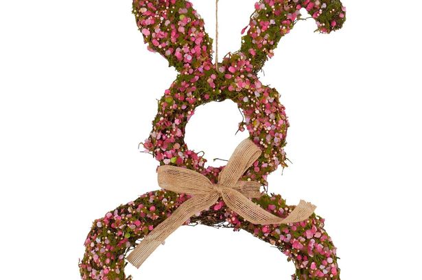 The Range’s affordable Easter homeware range includes an adorable £5 bunny-shaped wreath