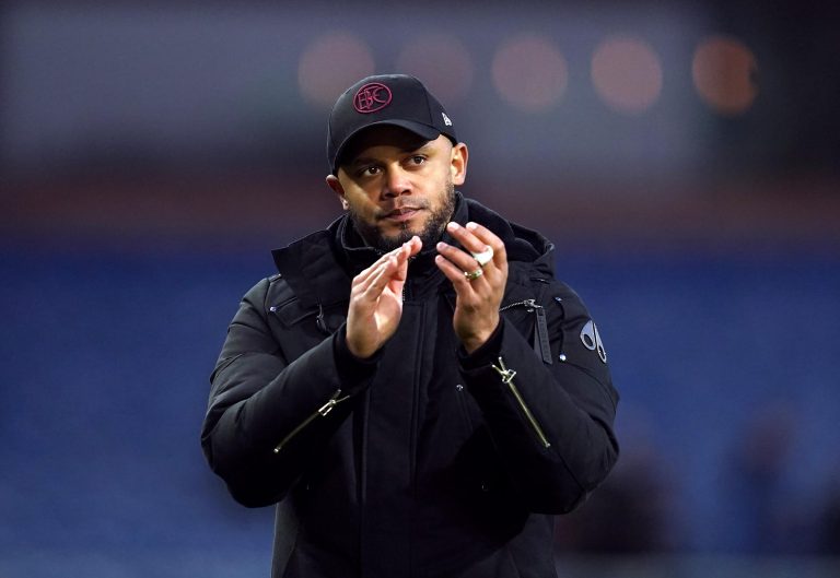 Burnley: Kompany staying positive ahead of Bournemouth clash