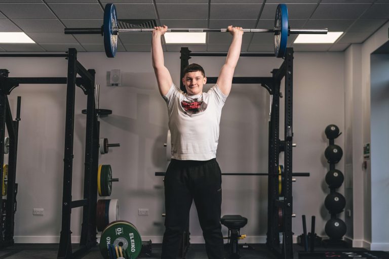 Burnley College student finalist at Kaos Teen Strongman