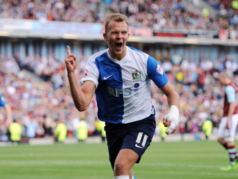 Jordan Rhodes remembers good times at Blackburn Rovers