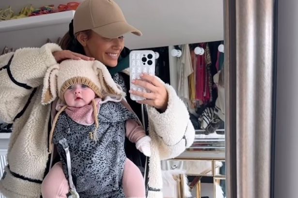 Laura Anderson’s baby girl Bonnie looks absolutely adorable in Easter outfit