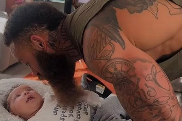 Ashley Cain reunited with one-month-old son after climbing Mount Kilimanjaro in adorable footage