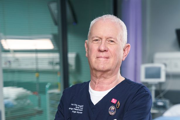 Why is Derek Thompson leaving Casualty as Charlie Fairhead?